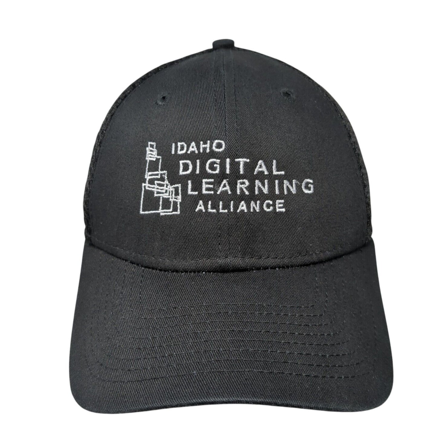 Idaho Digital Learning Alliance Fitted Mesh Back Hat Black S/M New Era