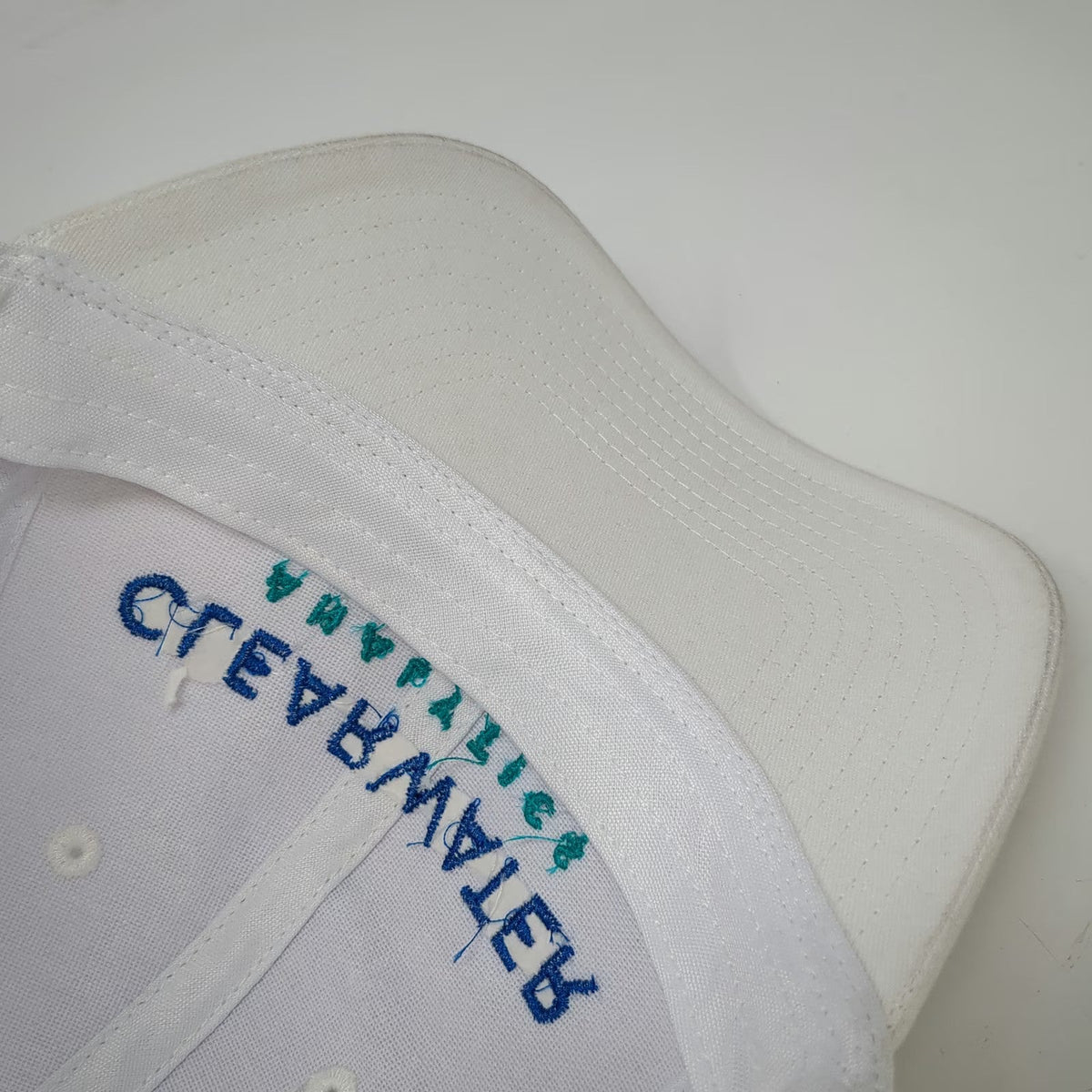 Hit Baseball Cap White One Size Clearwater Analytics Cotton Strapback Hat