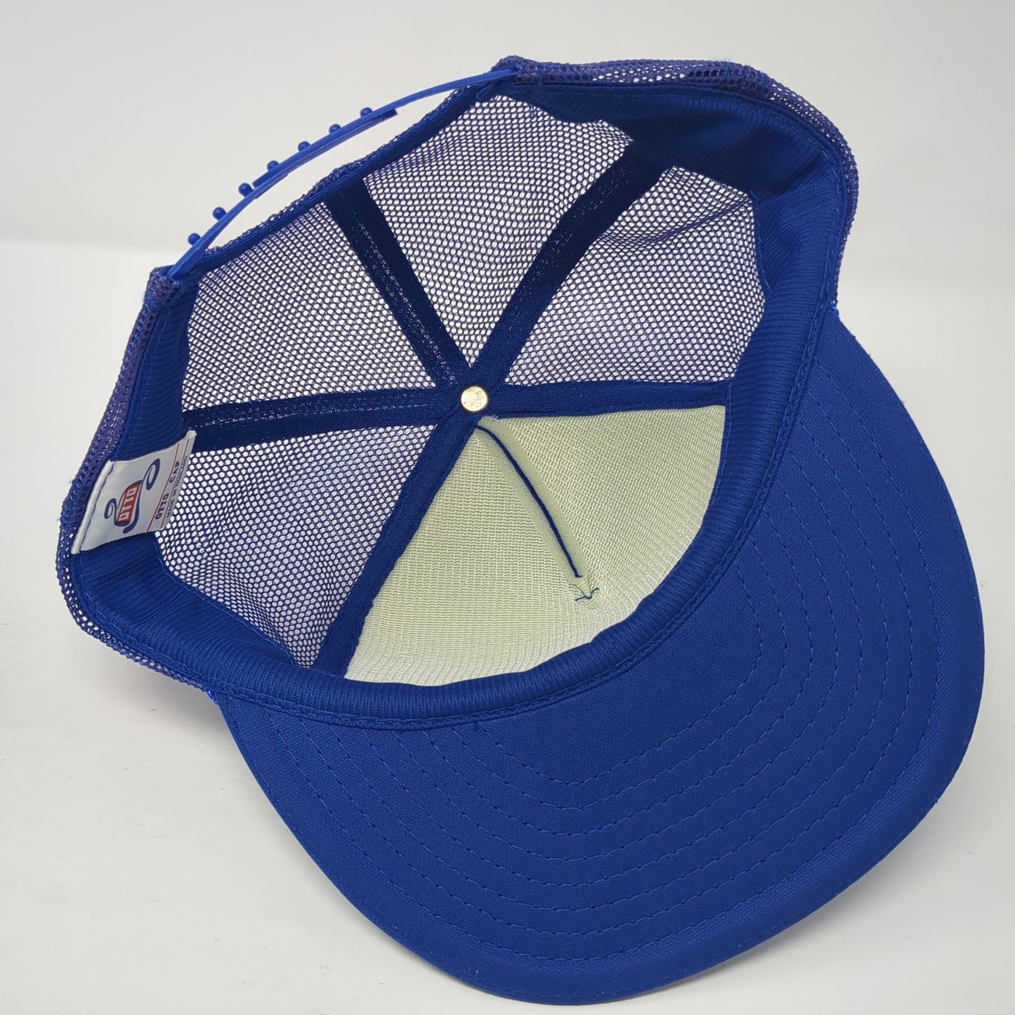 GL Logo Snapback Rope Trucker Hat Blue One Size Mesh Back Adjustable Otto