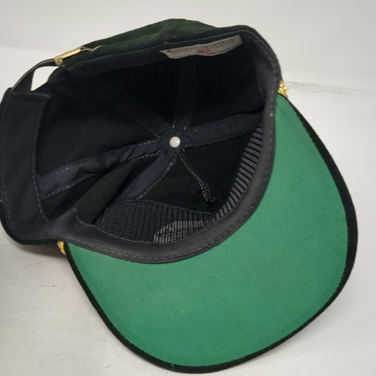 Imperial Headwear 5 Panel Green One Size Golf Hat Rope Coeur d'Alene Strapback
