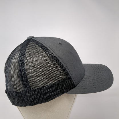 Trtikos Snapback Trucker Hat Gray OS Adjustable Embroidered Classics Yupoong