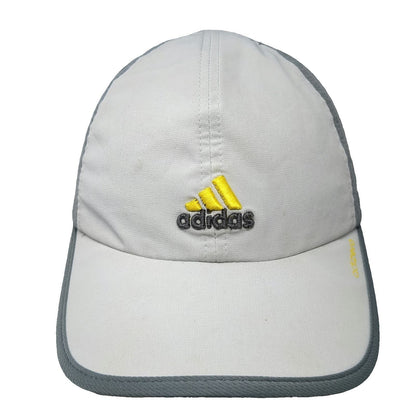 Adidas Baseball Cap Gray One Size Adizero Mesh Running Training Performance Hat