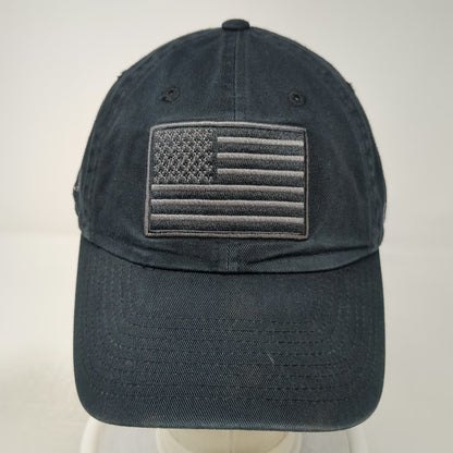 47 NCAA OHT American Flag Black Cap One Size Adjustable Cotton Strapback Hat