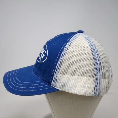 Richardson King Mechanical Trucker Hat Blue One Size Snapback Mesh Back Cap