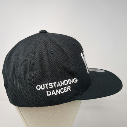 Yupoong Snapback Black One Size KAR Convention Outstanding Dancer Green Brim Hat