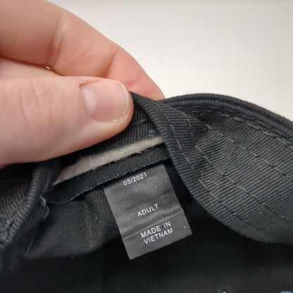 Micron Capable Adult Slideback Hat Black OS Adjustable Embroidered Outdoor Cap