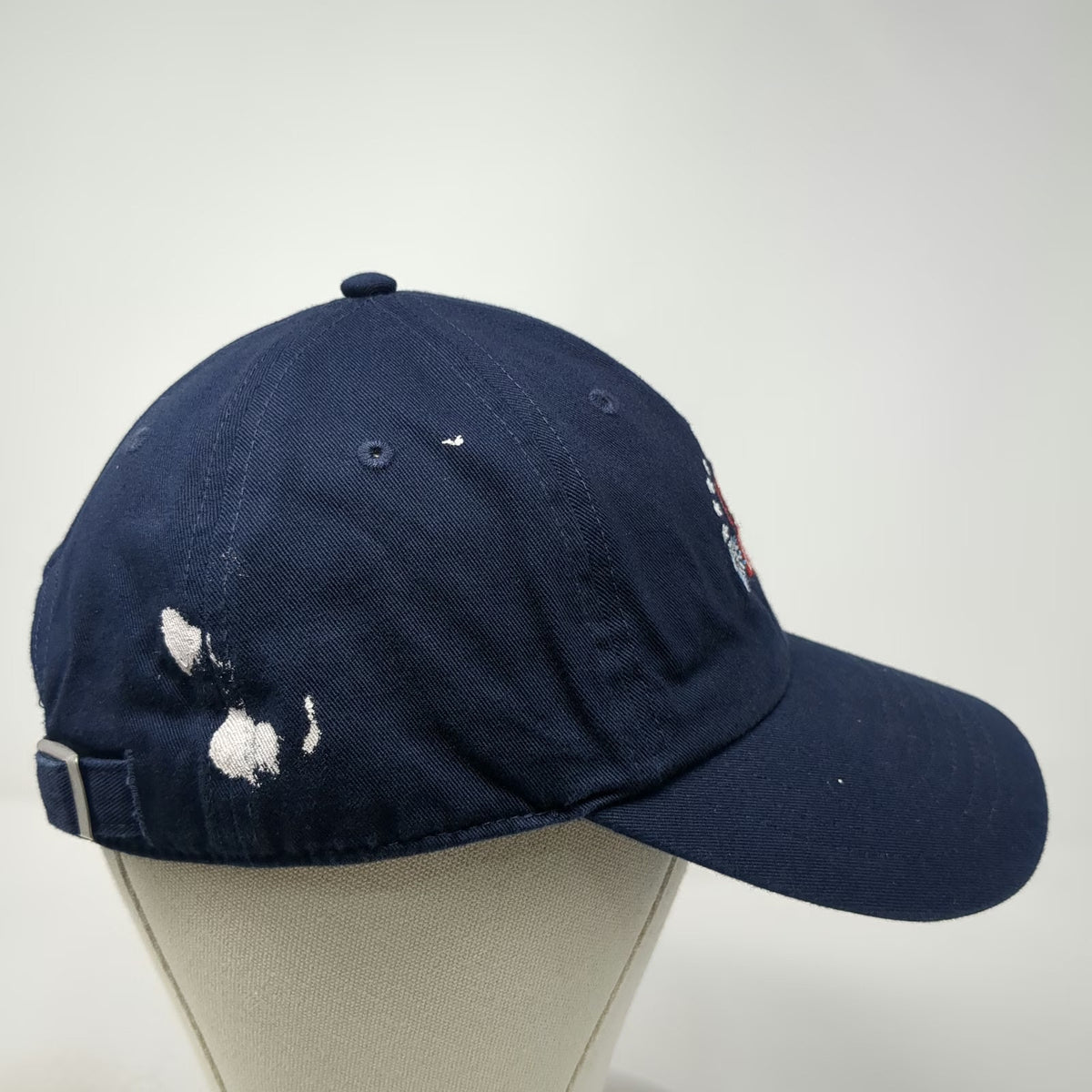Wembley Baseball Cap Blue One Size Let's Get Lit Fireworks Stars Slideback Hat
