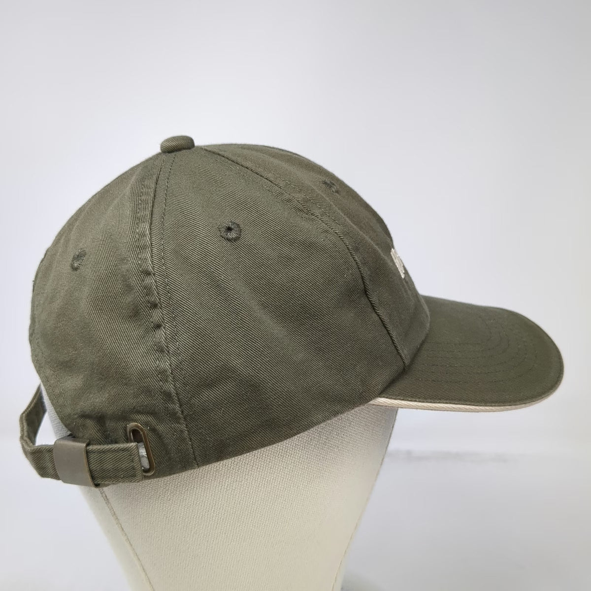 K-Products Baseball Cap Green One Size Rain Bird Logo Slideback Adjustable Hat
