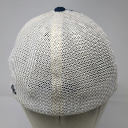 Pacific Headwear Baseball Cap Blue 7 3/8 SPF Baseball Mesh Back Flexfit Hat