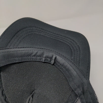 Wild Snapback Mesh Back Trucker Hat Black OSFA Tree Adjustable Solid