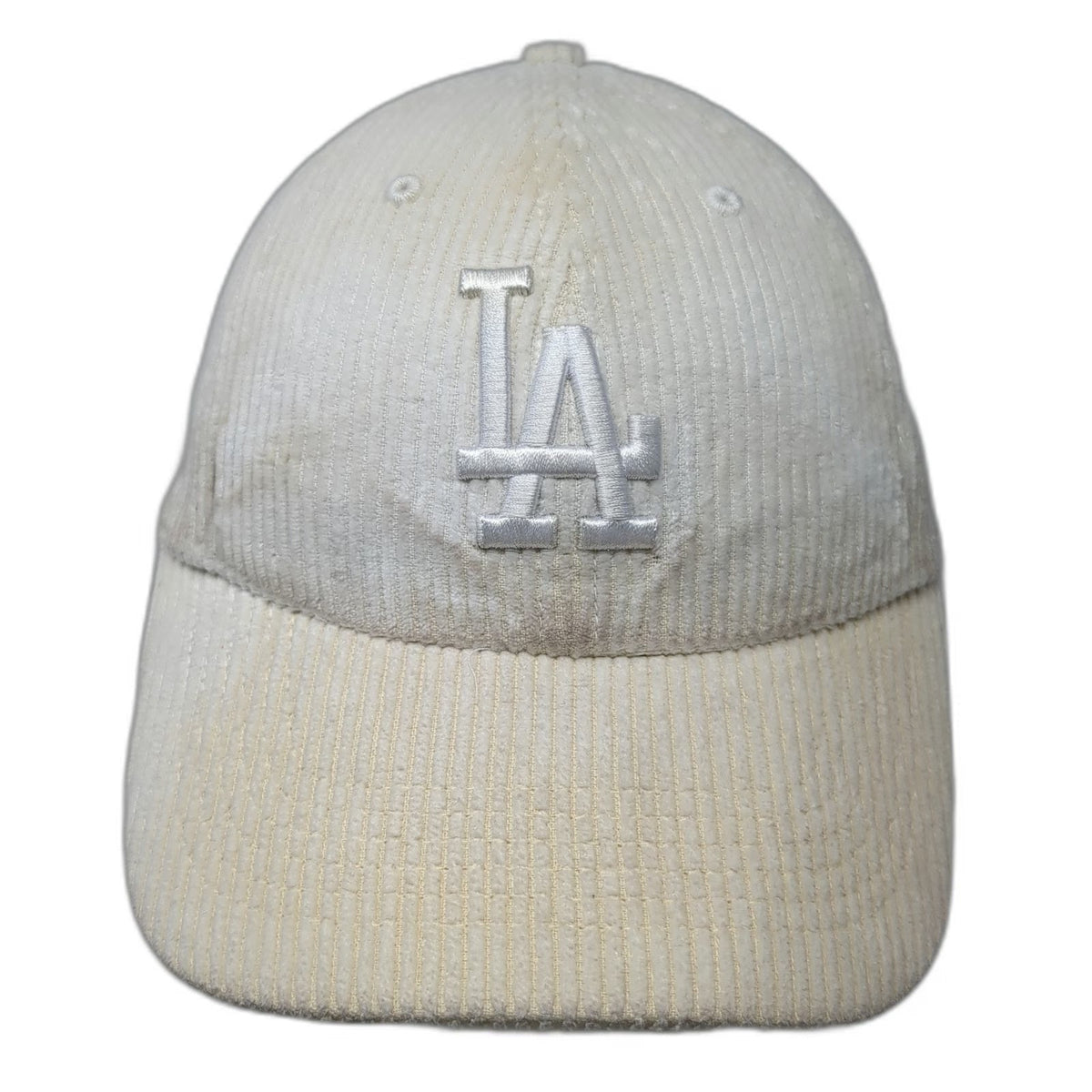 '47 Los Angeles Dodgers MLB White Baseball Cap One Size Corduroy LA Logo Hat
