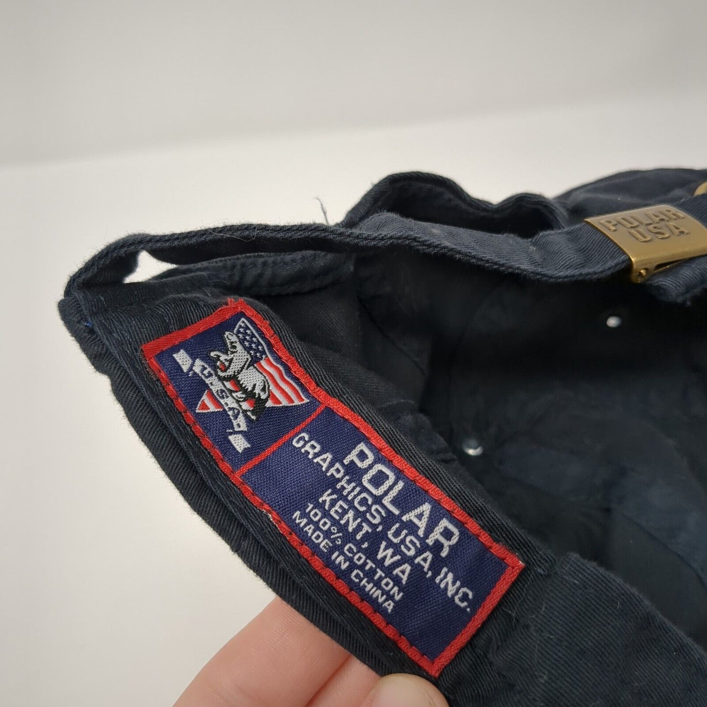 Mesa Verde CO Slideback Hat Blue One Size Adjustable 6 Panel Polar