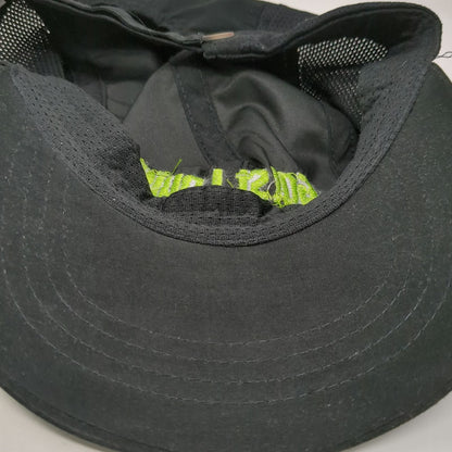 Headsweats Baseball Cap Black OSFM GO! St. Louis Marathon Running Mesh Strapback