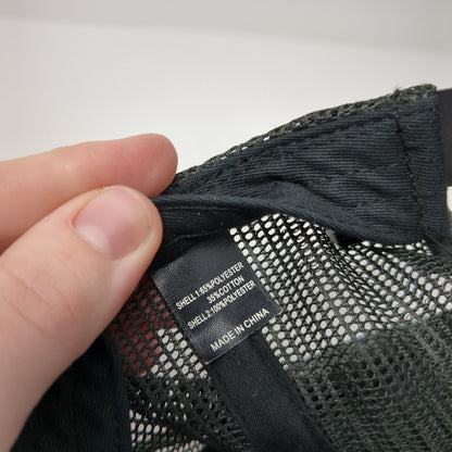 R4L Snapback 112 Trucker Hat Black One Size Adjustable Mesh Back Richardson