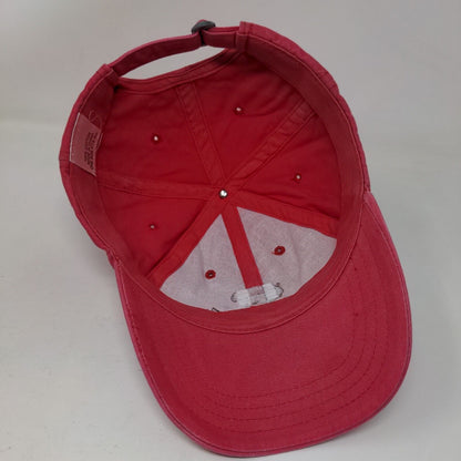 Hammett Gravel Company Slideback Hat Pink OSFA Adjustable Embroidered