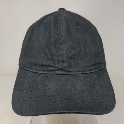 Port & Company Slideback Hat Black One Size Adjustable Vented Holes Blank