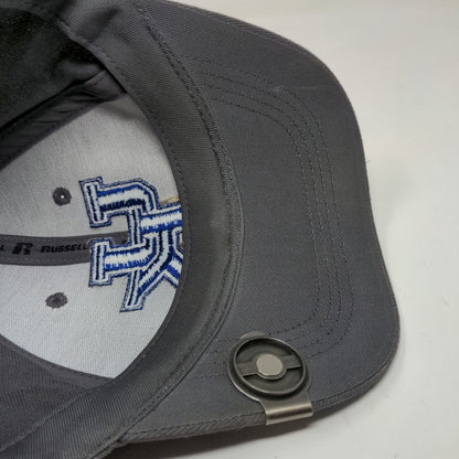Russell Men's Strapback Hat Gray Embroidered University of Kentucky Wildcats