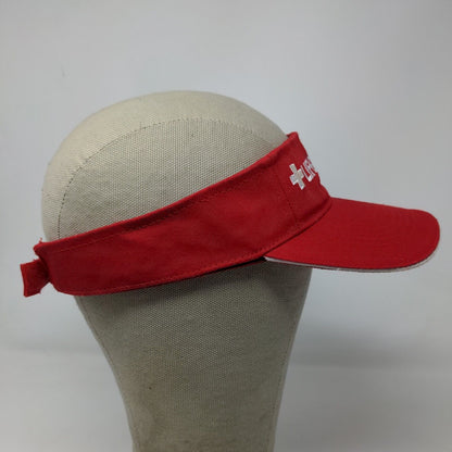 Lifeguard Brand Men's Strapback Sun Visor Hat Cap Embroidered Logo