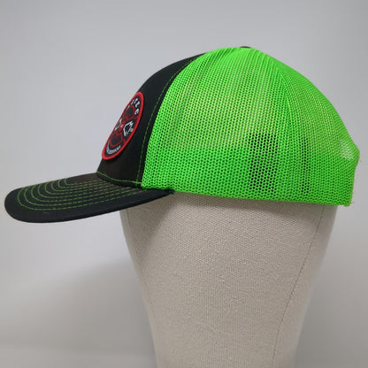 Pacific Headwear Trucker Hat Black Green One Size Welding Services Snapback Hat