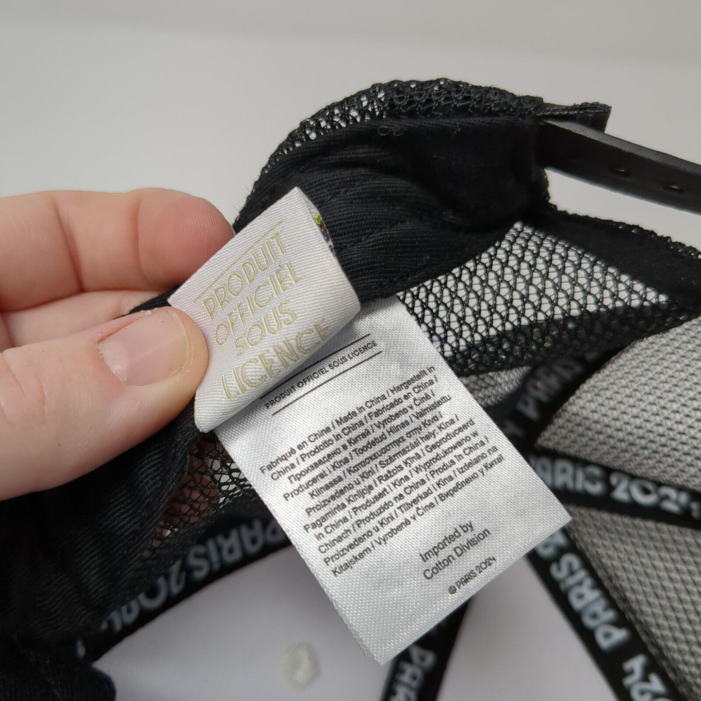 Paris 2024 Olympics Snapback Trucker Hat Multi 58cm Mesh Back W/Tags