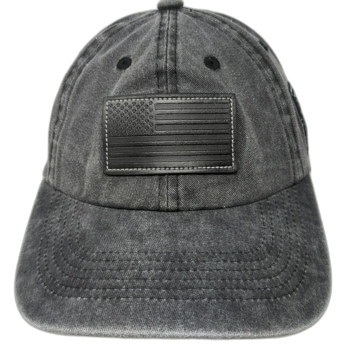 Ford Snapback Hat Gray One Size Built Ford Tough American Flag Idaho Promotional