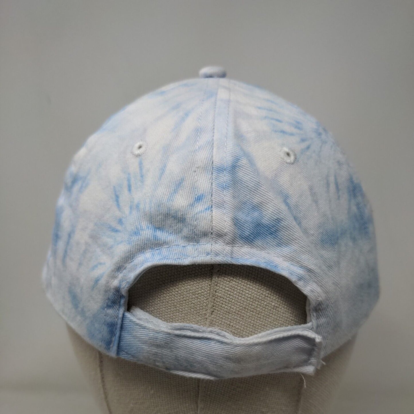 Butterfly Strapback Hat Multi One Size Embroidered Adjustable Tie Dye