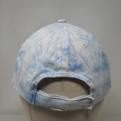 Butterfly Strapback Hat Multi One Size Embroidered Adjustable Tie Dye