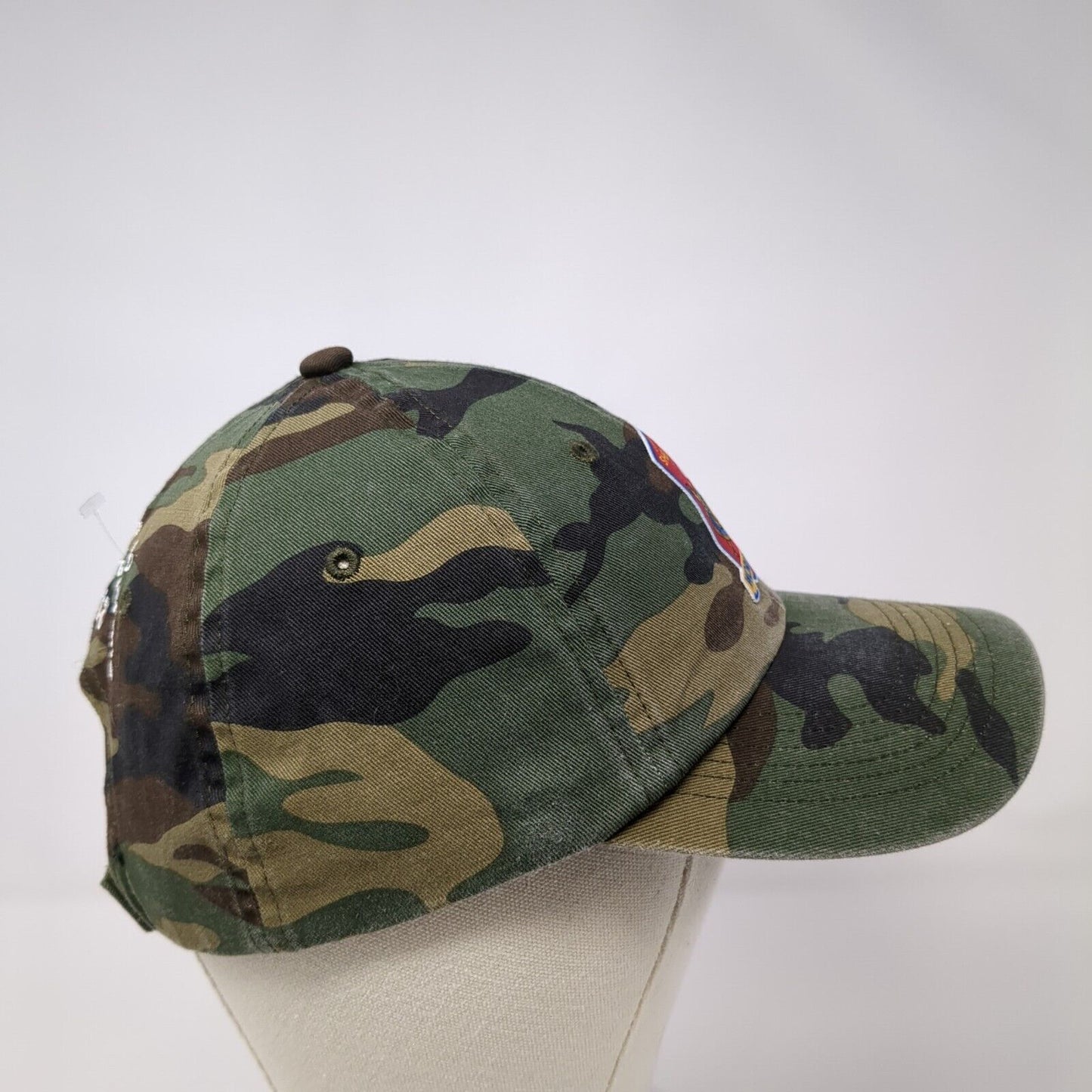American Legion World Series Strapback Hat Camo One Size Adjustable