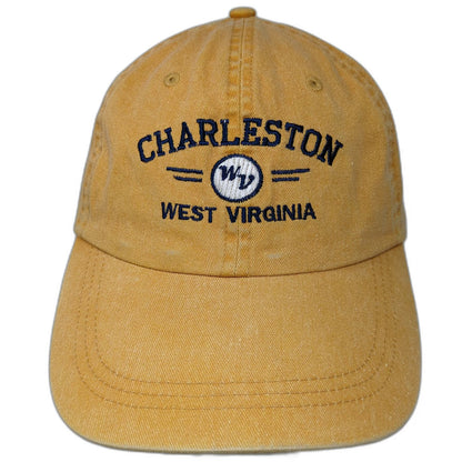South Athletics Baseball Cap Yellow One Size Charleston West Virginia Cotton Hat