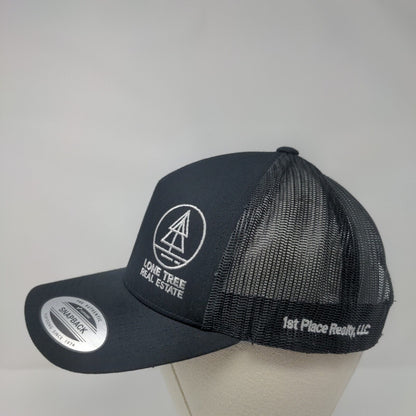 Lone Tree Real Estate Snapback Trucker Hat Black One Size The Classics Yupoong