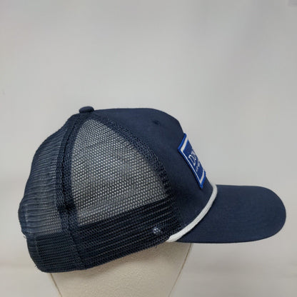 Donovan Air Electric Plumbing Mesh Back Rope Trucker Hat Blue One Size