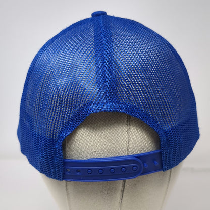 Port Authority Trucker Hat Blue One Size Touro University Nevada Mesh Snapback