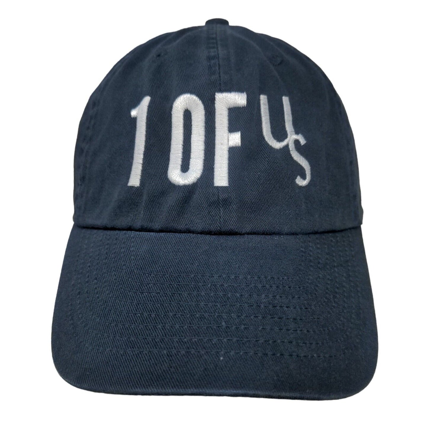 1 0F US Slideback Hat Blue OSFM Adjustable Embroidered Vented Holes KC Caps