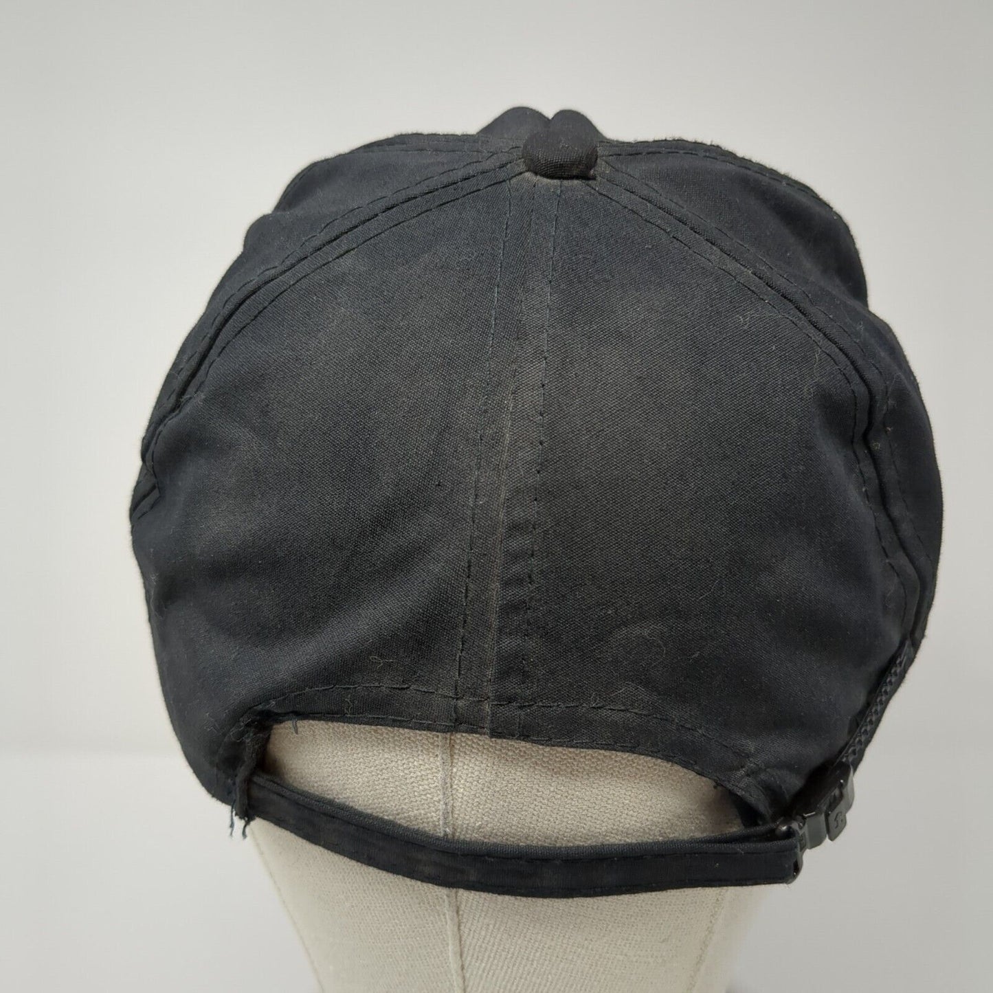Support Desert Storm Strapback Rope Hat Black One Size Adjustable