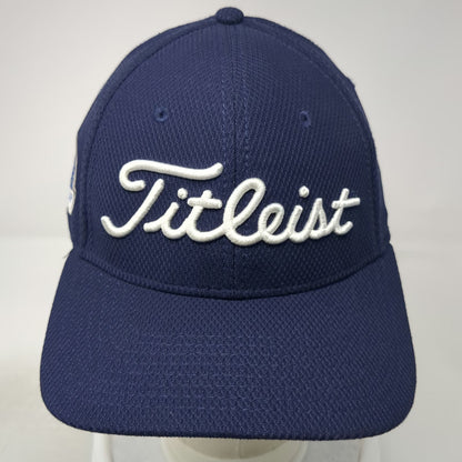 Titleist Baseball Cap Blue XL Ryder Cup 2016 New Era Fitted Stretch Golf Hat