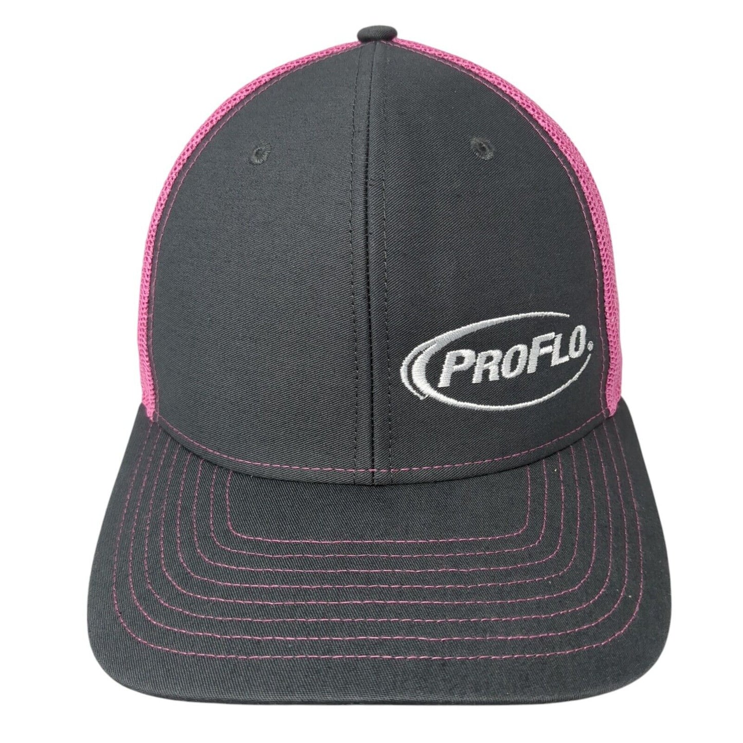 PROFLO Snapback Mesh Back Trucker Hat Multicolor One Size Richardson