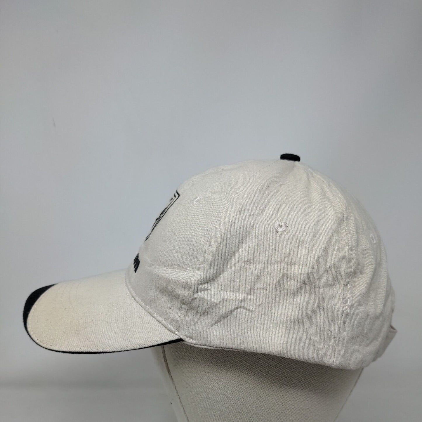 Ram Strapback Hat Tans OSFA Adjustable Embroidered 6 Panel Hit Wear