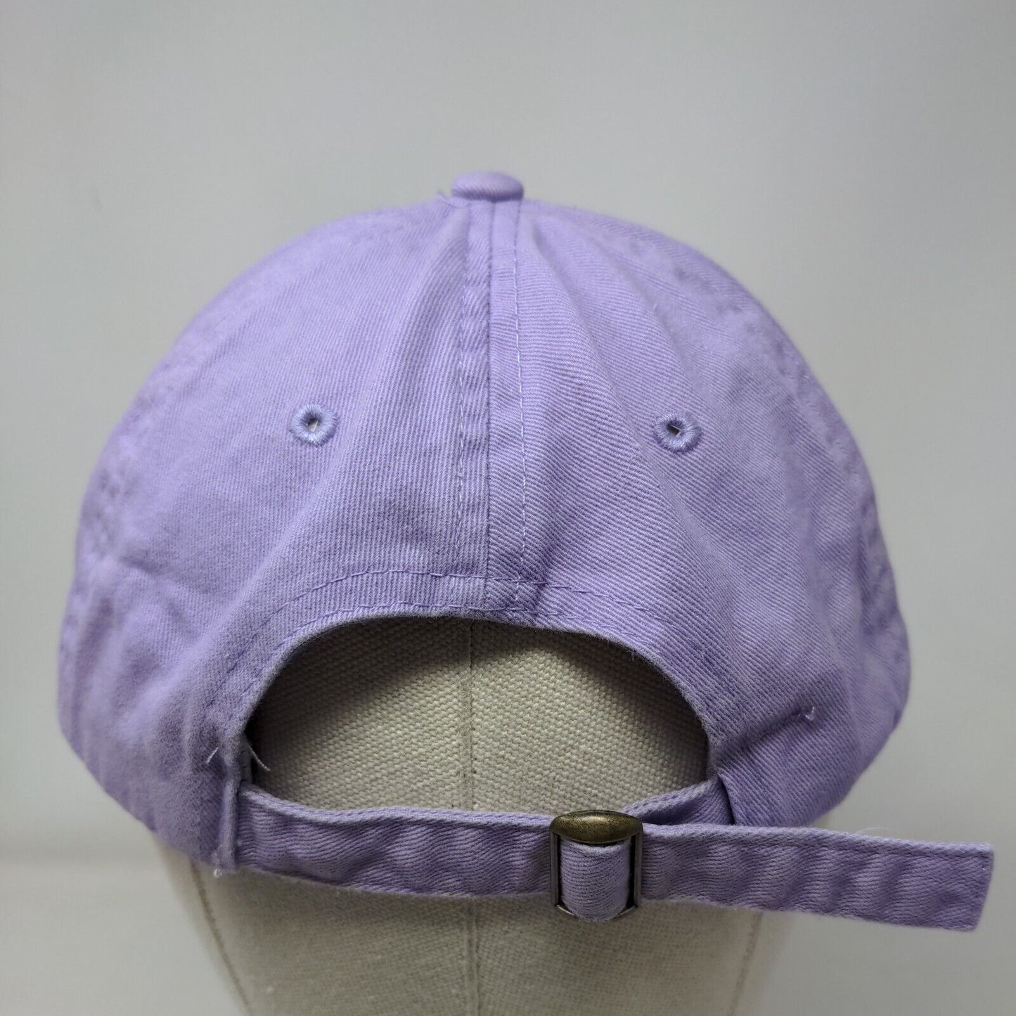 Fabletics Slideback Hat Purple One Size Adjustable Embroidered Vented Holes