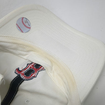 47 MLB Boston Red Sox Baseball Cap White One Size Slideback Fenway Collection