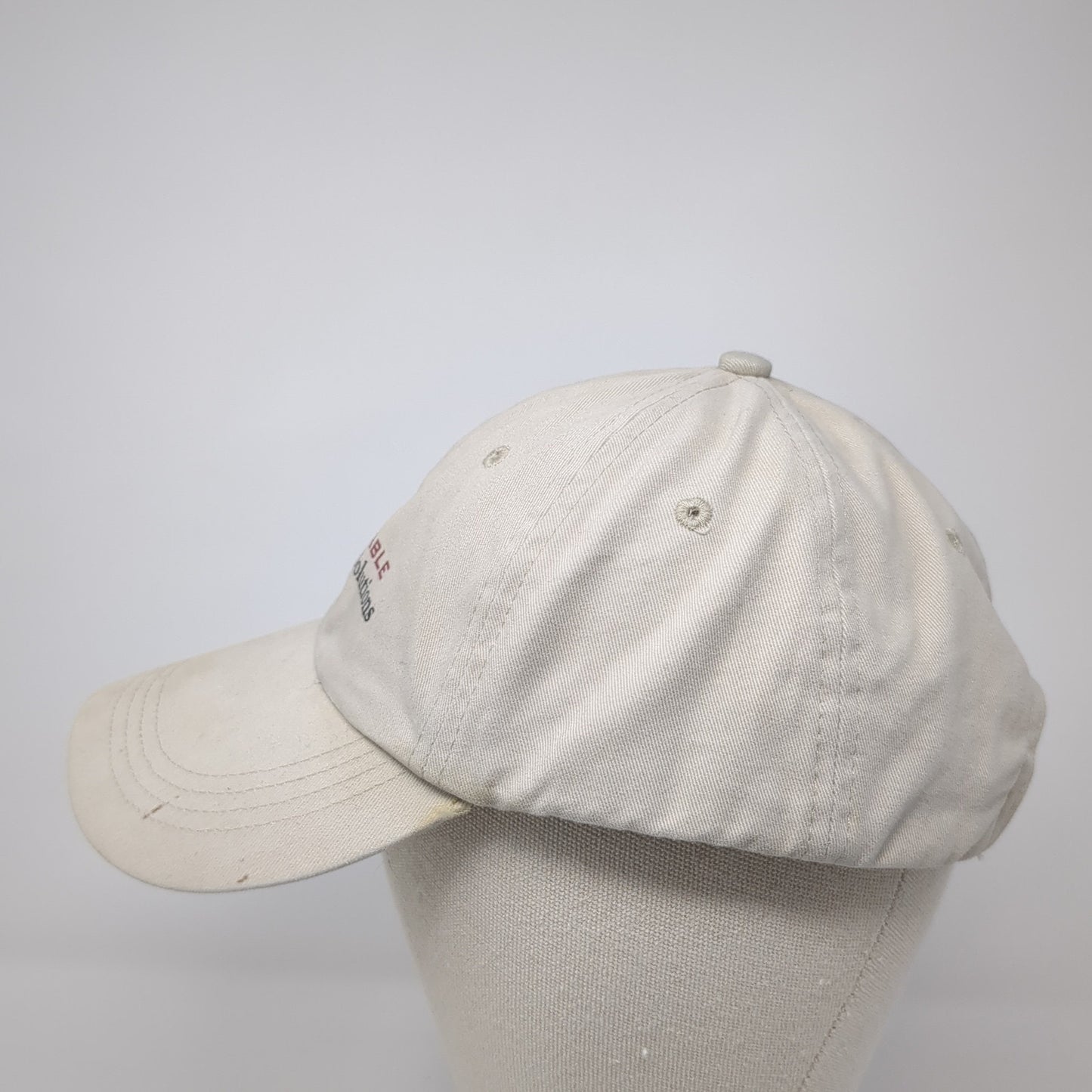 Affordable Insurance Solutions Baseball Cap Beige One Size Adjustable Anvil