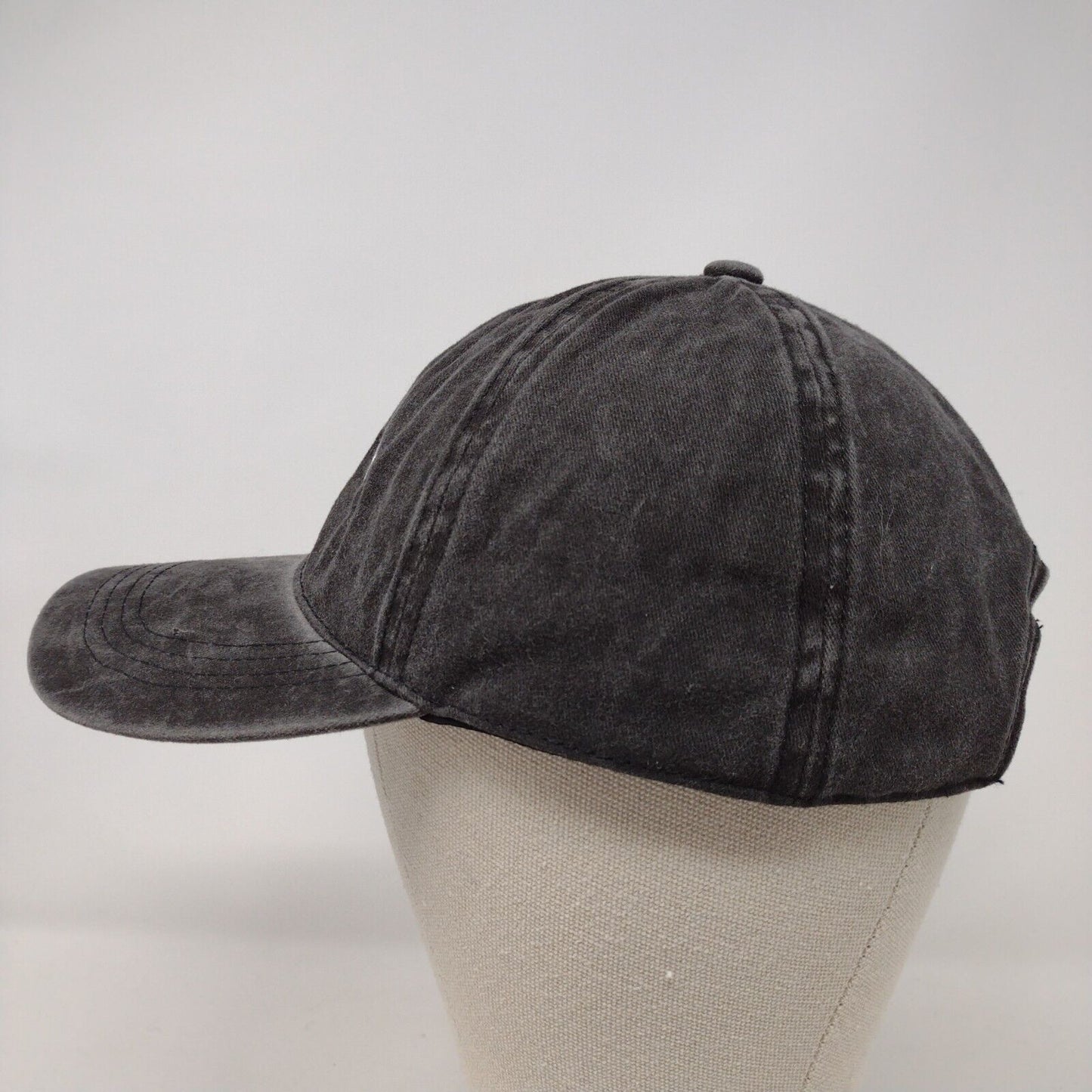 Bad Hair Day Slideback Hat Gray OSFM Adjustable Embroidered 6 Panel Cotton