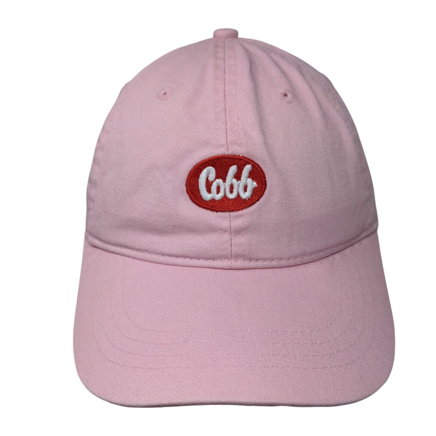 Cobb Slideback Hat Pink OSFM Embroidered Adjustable Outdoor Cap