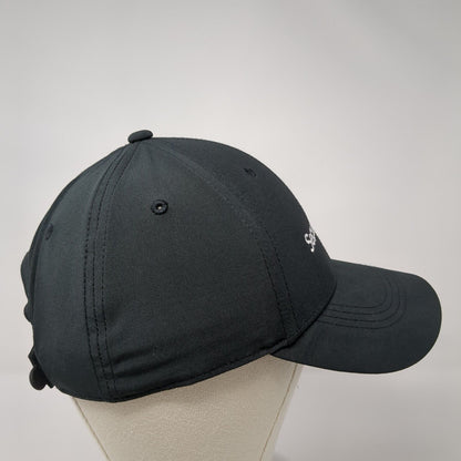 Secureworks Strapback Hat Black M/L Embroidered Swoosh Logo Dri-Fit Nike