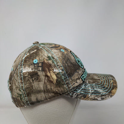 Realtree Strapback Hat Camouflage One Size Adjustable Embroidered Outdoor Cap