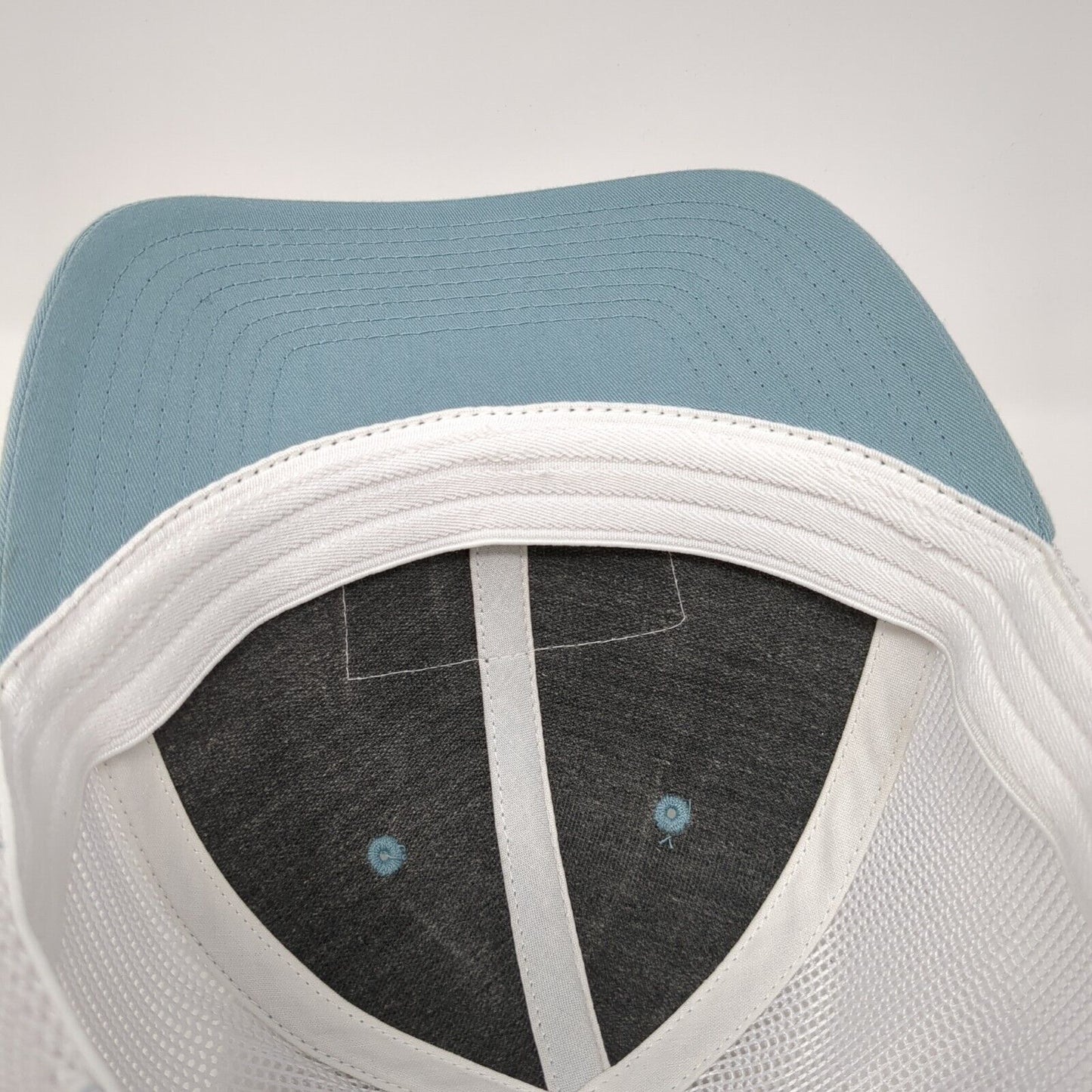 Alturas Homes Patch Fitted Trucker Hat Blue L/XL Mesh Back Richardson