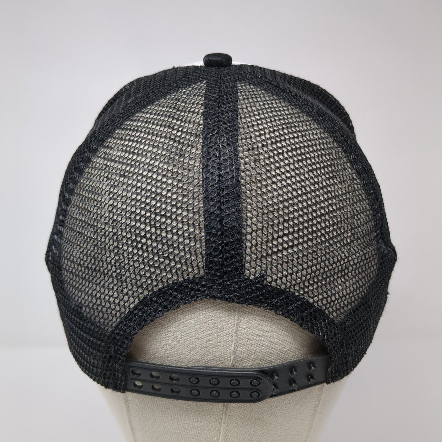 Avoid Hangovers Stay Drunk Snapback Trucker Hat Black One Size Mesh Back