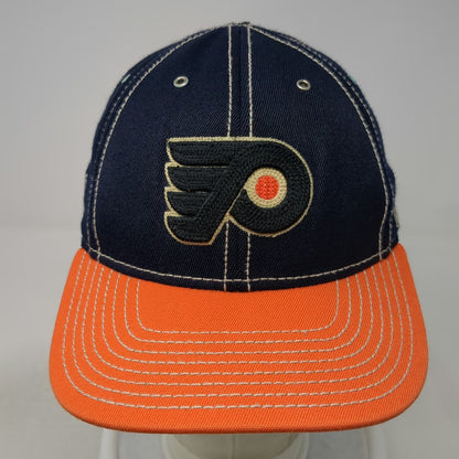 Philadelphia Flyers NHL Reebok Cap Blue M Winter Classic Orange Green Underbrim