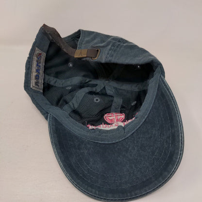 Simply Southern Slideback Hat Blue One Size Adjustable Embroidered Adams
