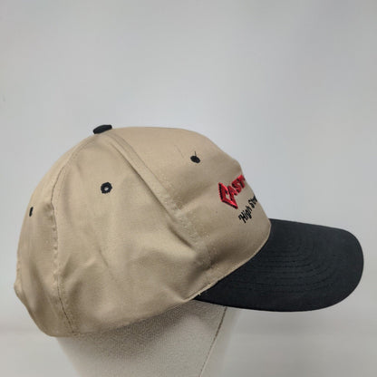 Cast-Crete High Strength Lintels Snapback Hat Tan One Size Embroidered