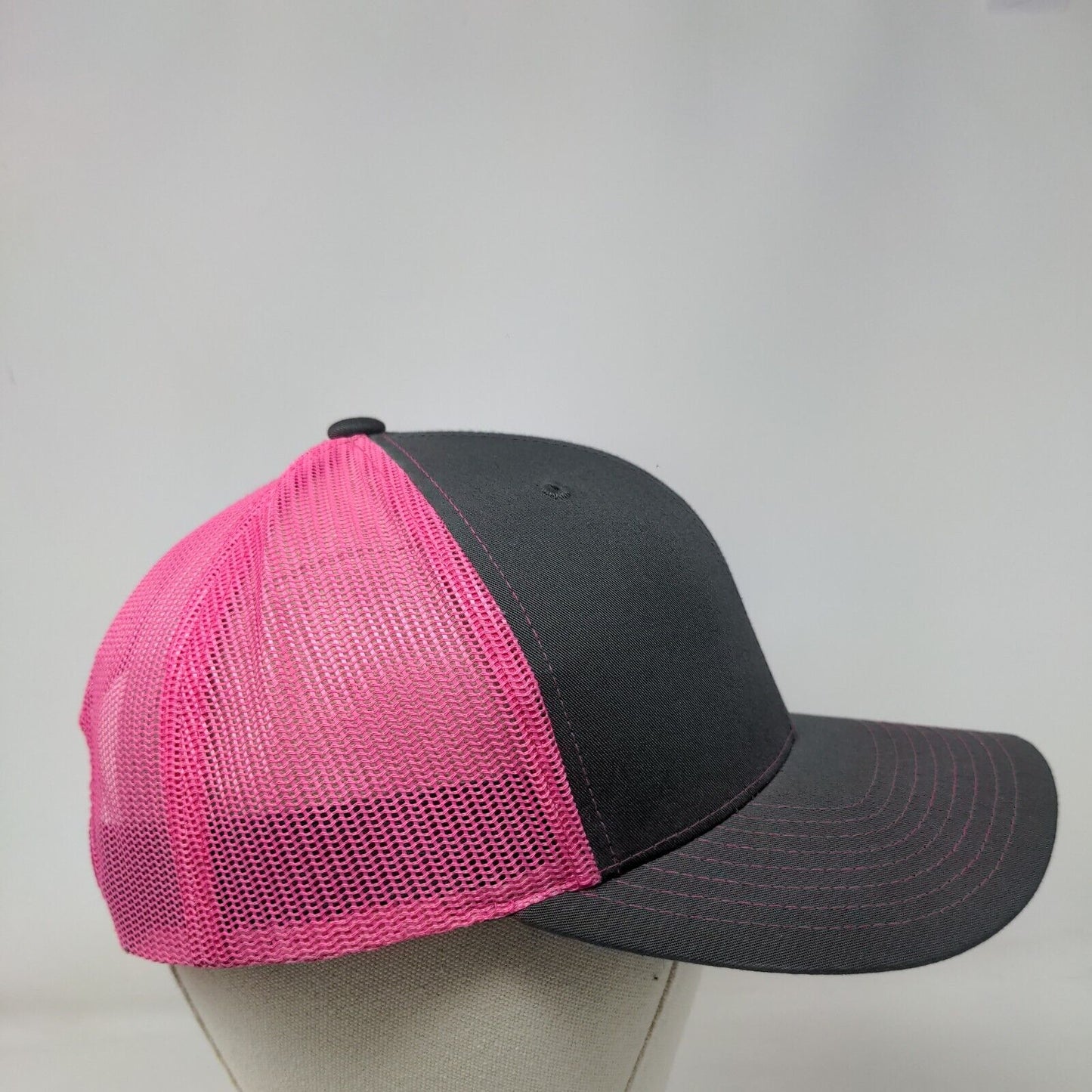 Burks Tractor Snapback Trucker Hat Multi One Size Mesh Back Richardson